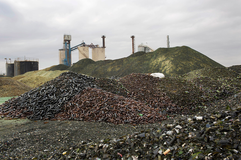 The landscape is undeniably industrial but somehow beautiful.